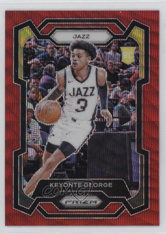 2023-24 Panini Prizm Ruby Wave Prizm Keyonte George #127