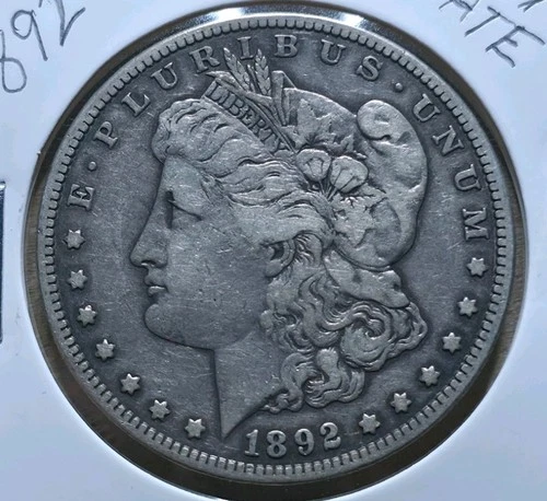 SEMI KEY DATE 1892 S Morgan Silver Dollar Very Fine to Exceptionally Fine