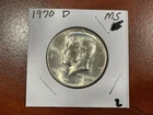 1970 D Kennedy Half Dollar BU - 40% Silver