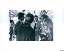 1978 Bobby Kennedy John Fulham Michael Beautiful Woman Political Photo 8x10