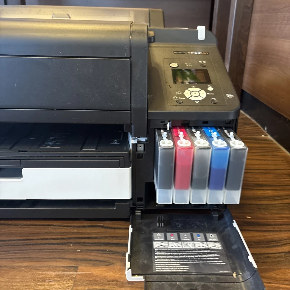 Epson Stylus Pro 4900 Din A2 MicroPiezo Großformatdrucker RJ45 USB 2.0 OK - Bild 3 von 4