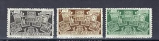 Spain 1930 Barcelona Philatelic congress and Exhibition stamps on stamp MNH