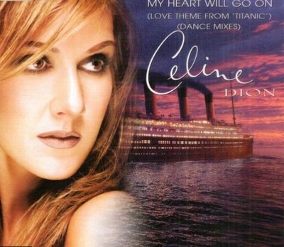 Celine Dion CD Maxi My Heart Will Go On (Dance Mixes) 1998 (Titanic, Tony Moran)