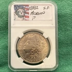 1882 Morgan Silver Dollar $1 KM#110 0.900 Silver Philadelphia Business Strike