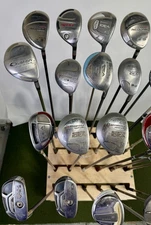 Wholesale Lot of 24 Adams Hybrids and Fairway Woods.