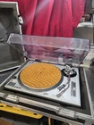 Technics SL-1200MK5 Silver Direct Drive DJ Turntable W/ ANVIL CASE & Needle #1