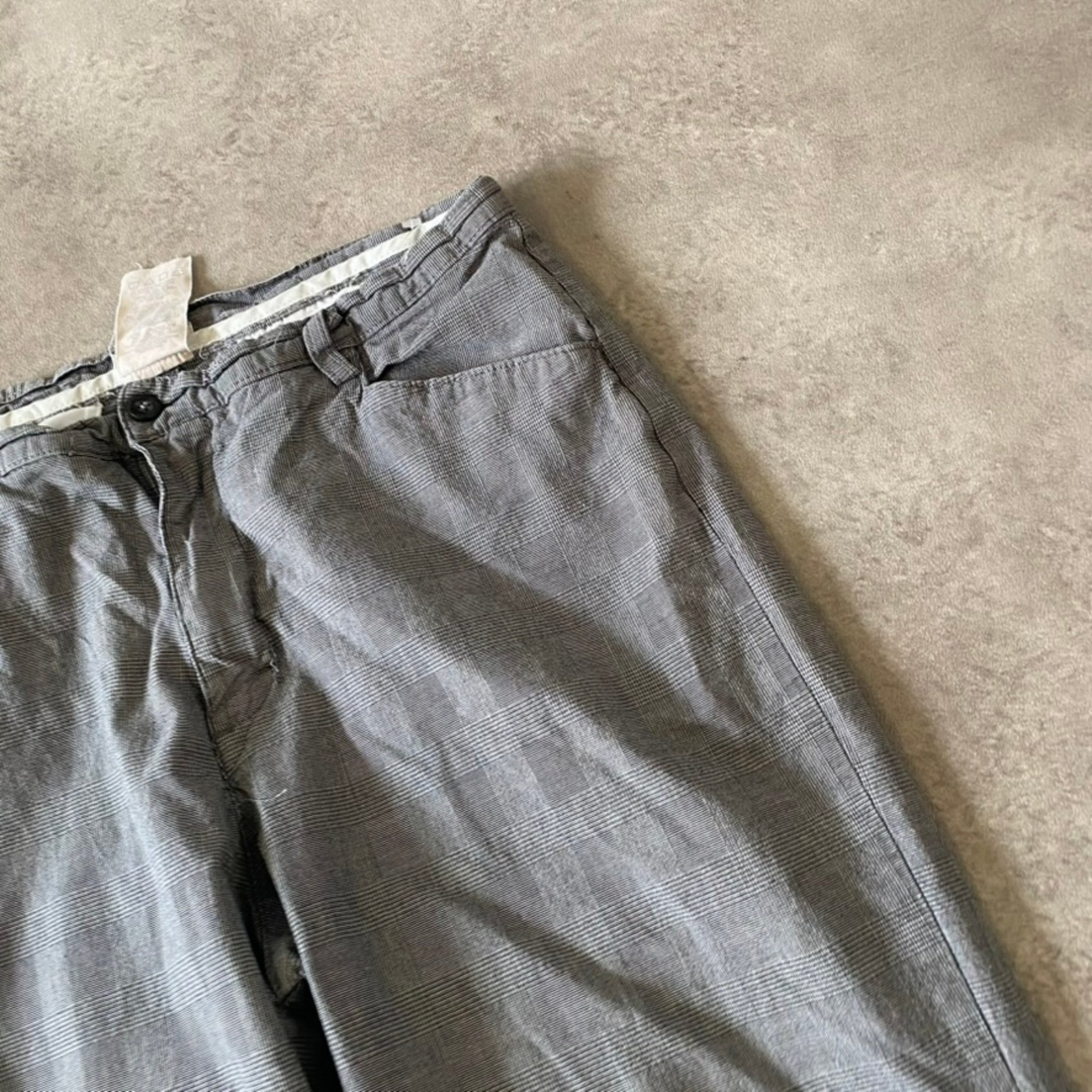 Lee Trousers Womens UK 14 Medium Straight Fit Cuffed Pants, Grey image 4