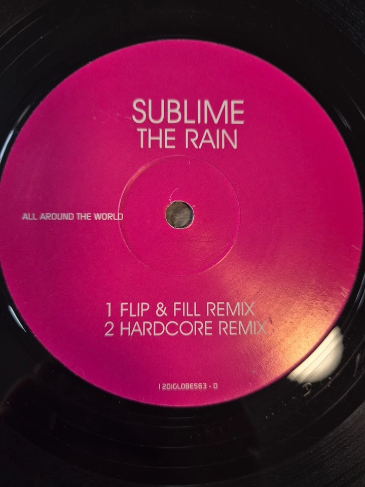 Sublime - The Rain - No Cover - 12" 45rpm - Promo - UK - 2007 - VG - Only 2 Of 2 - Image 2 of 4