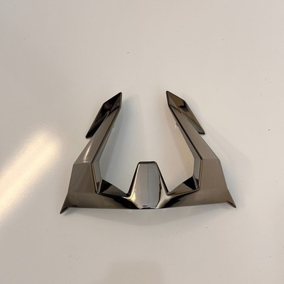 LS2 Helmet Chin Vent Subverter MX470 MX 700 Replacement Chin Part Mouthpiece Chrome