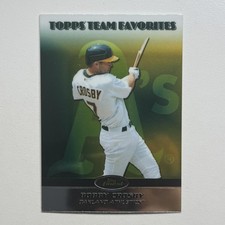 2008 Finest #TF-BC Bobby Crosby Topps Team Favorites Athletics
