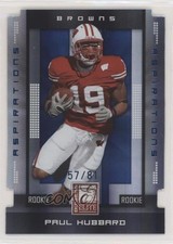 2008 Donruss Elite Rookie Aspirations Die-Cut 57/81 Paul Hubbard #168 2h4
