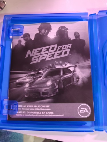 Need For Speed - Sony PlayStation 4 (2015) Great Condition CASE & BOOK ONLY ! - 第 3/6 張圖片