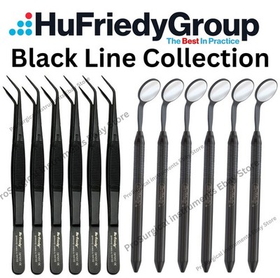 Hu-Friedy Blackline Cone Socket Mirror Handles MH6 Plier Utility Pick Up DPU17