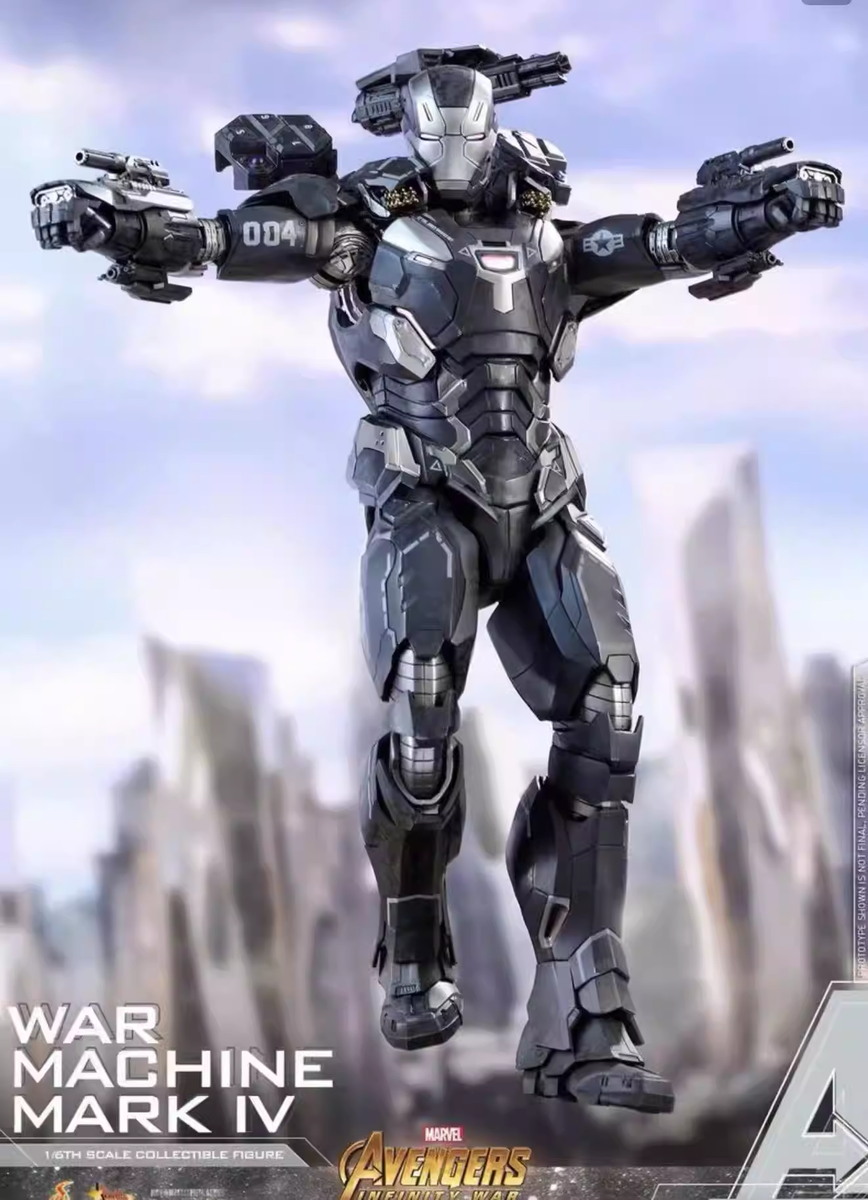 Hottoys ホットトイズ MMS499-D26 ウォーマシン・マーク 4 Hot Toys MMS499D26 MK4 Avengers Infinity War War Machine Mark IV 1