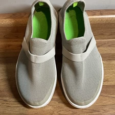 OOFOS OOmg eeZee Low Women's Size 8 Shoes Gray Recovery Comfort Lifestyle GUC!