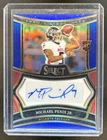 2024 Panini Select Michael Penix Jr. Rookie RC Blue Prizm Auto #/149 Falcons