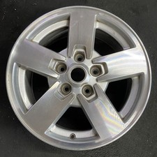 Jeep Machined Silver Commander Oem Wheel 17 2006-2008 Factory Rim 9097