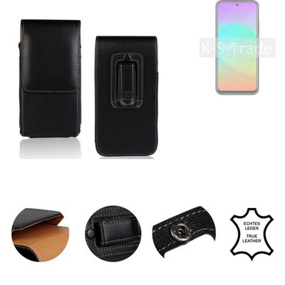 Leder Holster für Acer Sospiro A52 Ultra Gürteltasche Schutzhülle Gürtel Cli