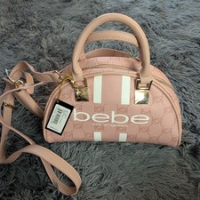 Pink bebe crossbody bowling style