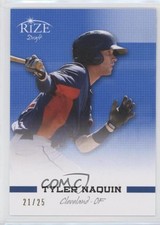 2012 Leaf Rize Draft Blue 21/25 Tyler Naquin #56 q3g