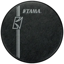 Tama Black Fiber Laminated Bass Drum Logo Head 22"