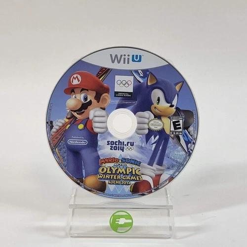 Mario & Sonic at the Sochi 2014 Olympic Games (Nintendo Wii U, 2013) Disc Only