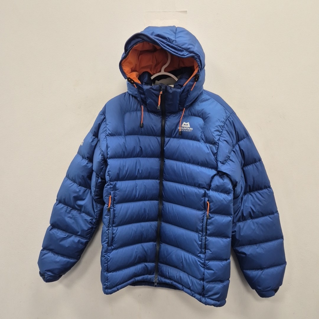 Lightline Down Puffer Blue Padded Coat Jacket Size Medium