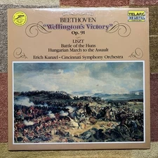 LP  TELARC DG-10079  Beethoven Wellington's Victory [Eric Kunzel] Nagaoka Tetsuo