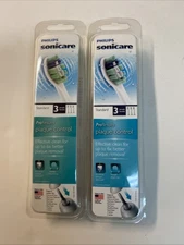 Philips Sonicare PRO Result PLAQUE CONTROL Brush Head Pack of 3x2 =6 Brush Heads