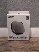 MSI DataMAG 40Gbps 1TB Portable USB-C SSD, Speeds up to 4000MB/s, Silver +TESTED