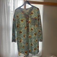 Vintage Winnie The Pooh Nightgown Womens XL Pajamas Sleepwear Disney 2000