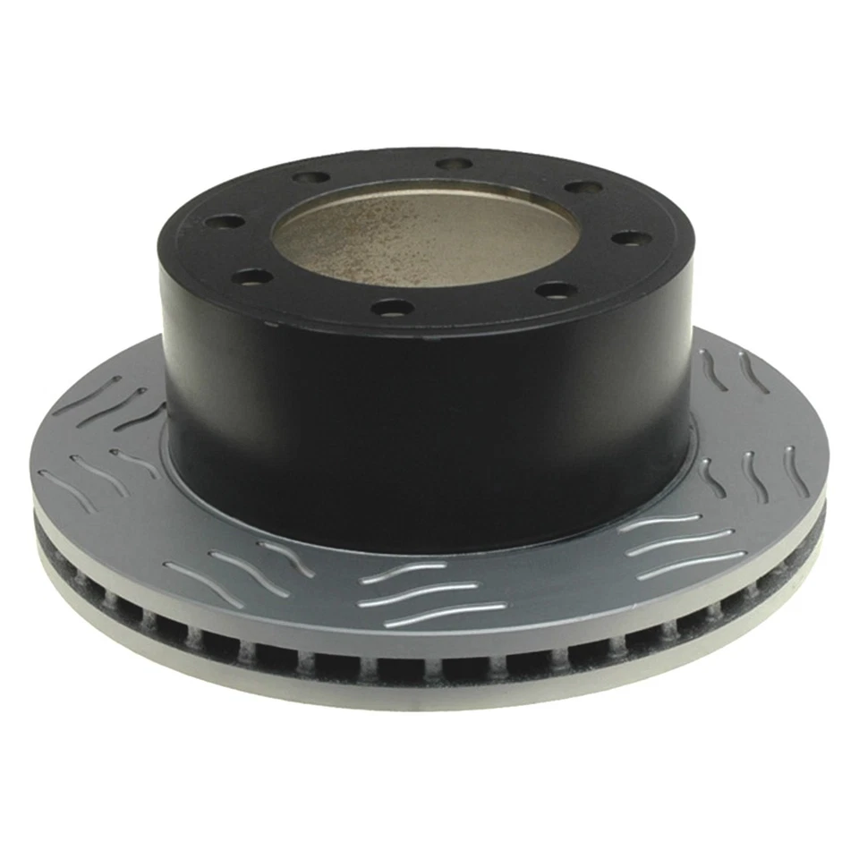 For Ford F-250 Super Duty 05-12 ACDelco Gold Slotted 1-Piece Rear Brake Rotor Foto 2 de 4