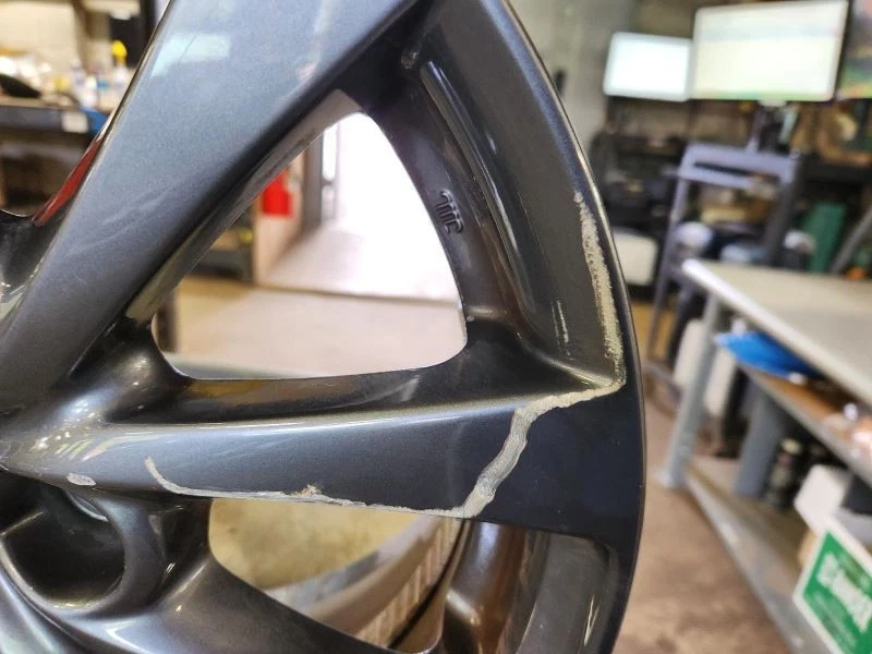 Rueda de aluminio 16x6-1/2 compatible con 20-23 MAZDA CX-30 757047 Foto 3 de 4