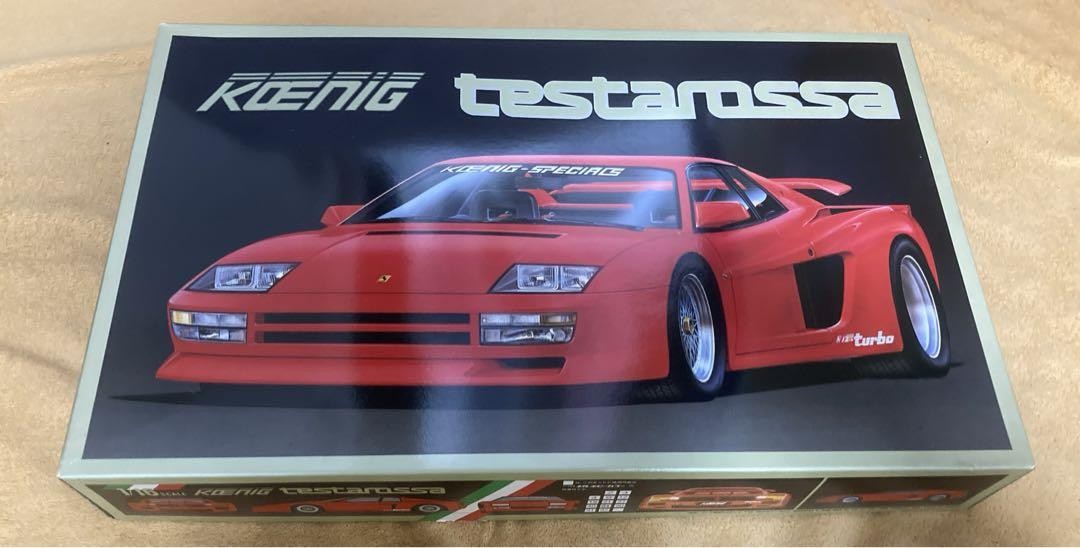 Fujimi Ferrari Testarossa Koenig 1/16 Scale Model Kit | eBay