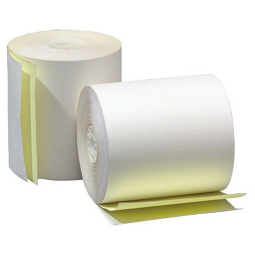 (32) 3" x 95' 2-PLY CARBONLESS POS RECEIPT PAPER ROLLS ~FAST FREE SHIPPING~ - Picture 2 of 2