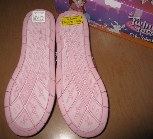 SKECHERS YOUTH GIRLS STARLIGHT LIGHT-UPS, S LIGHTS PINK SHOES SIZE 4 NWT'S - Picture 6 of 6