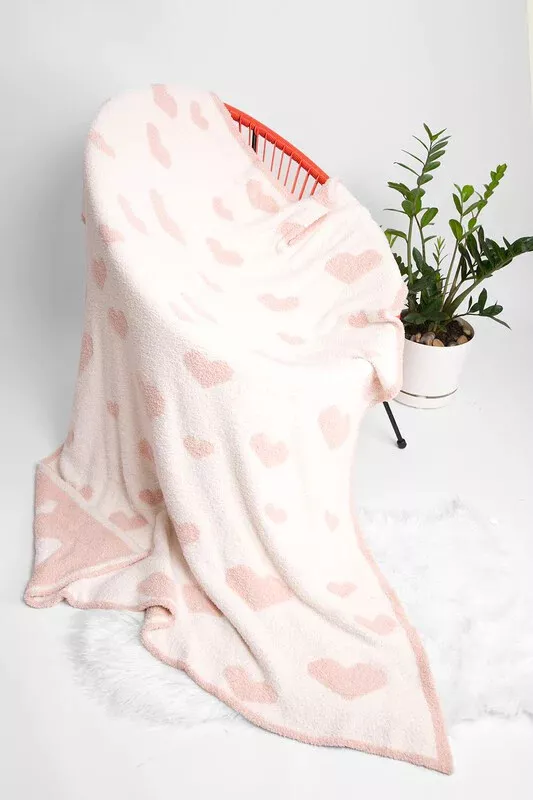 Pink comfy online blanket