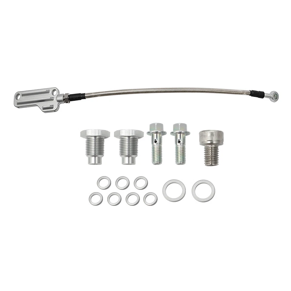 Kit de aletas de línea de aceite de alimentación doble 583-13161-01-00 para Yamaha SR500 SR400 TT500 XT500 Foto 2 de 4