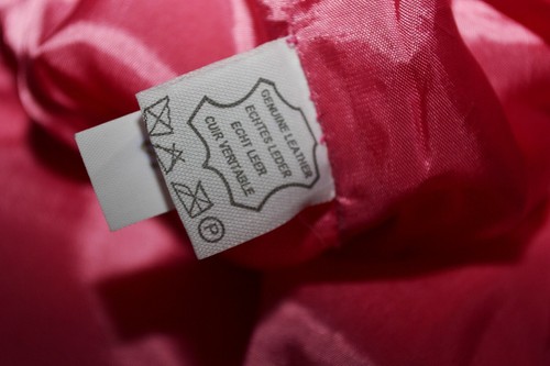 CLAN BRIGHT PINK LEATHER LADIES COAT NEW WITH TAGS EURO 38 UK 10 NEW WITH TAGS - Picture 22 of 22