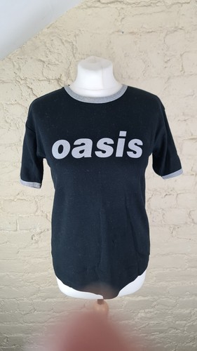 vintage rare OASIS 1996 Maine Road UNDERWORLD Ladies T-Shirt Size: Large VGC