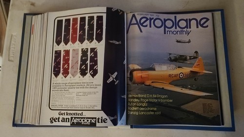 Aeroplane Monthly 12 Issues Bound in Binder 1981 Full Year - History in the Air - Picture 12 of 12