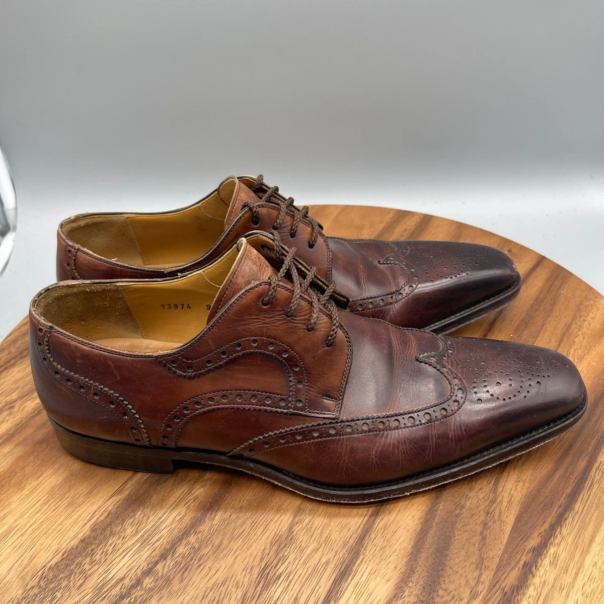 Magnanni Galen Brogue Oxford (9.5M) Brown Magnanni  main image 4