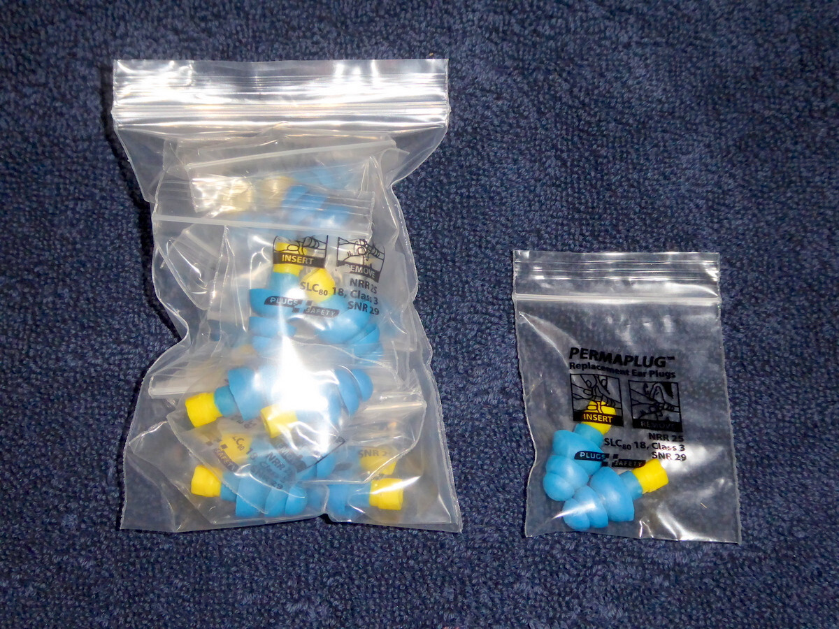 Lot of 10 PermaPlug Replacement Ear Plugs For ReadyMax PlugsSafety ...