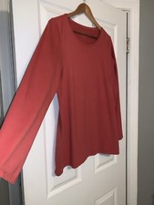 Pure Jill J Jill Long Sleeve Pullover Stretch Cotton Tee Size XL