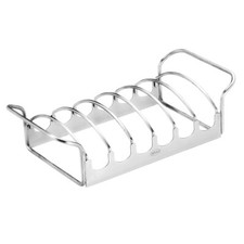 RÖSLE Braten- und Rippchenhalter klein Bratenhalter Rib Rack Rippchen grillen