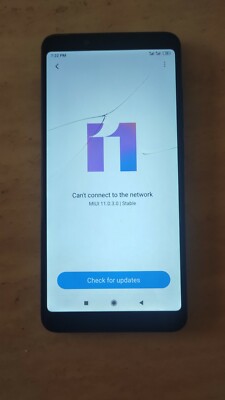 Xiaomi Redmi Note 5 - 4GB - 64GB - Dual Sim - Black - Unlocked - Crack on screen