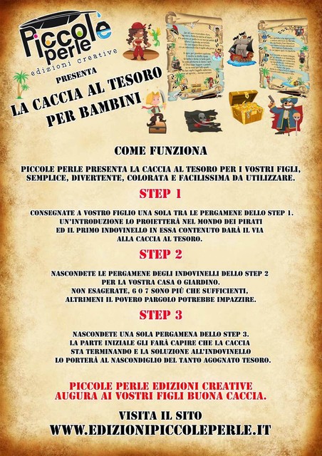 Caccia Al Tesoro Scegli Gli Indovinelli 5 12 Anni Giochi Per Compleanno Bambini Ebay