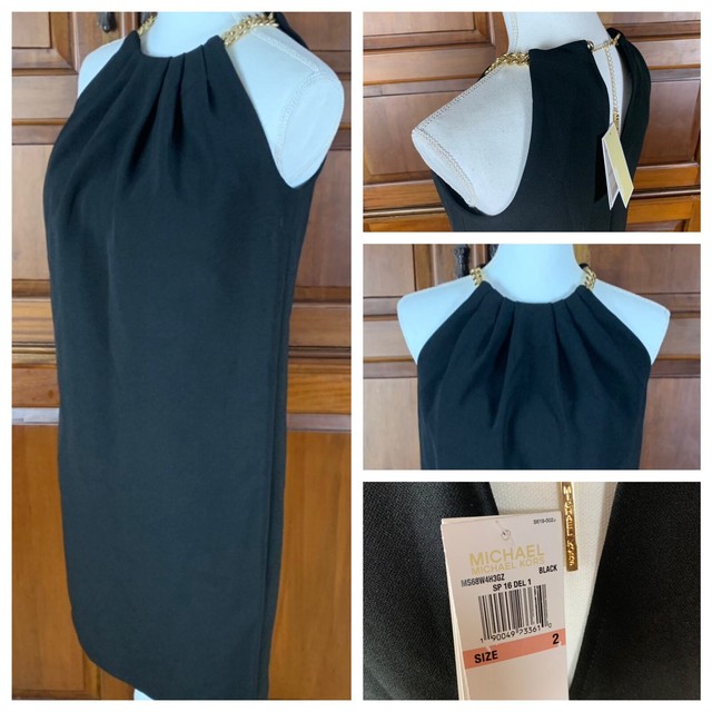 michael kors pleated dress