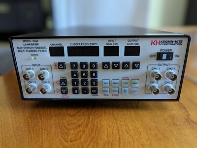 Krohn Hite Model 3944 Programmable Filter DC-2MHz 