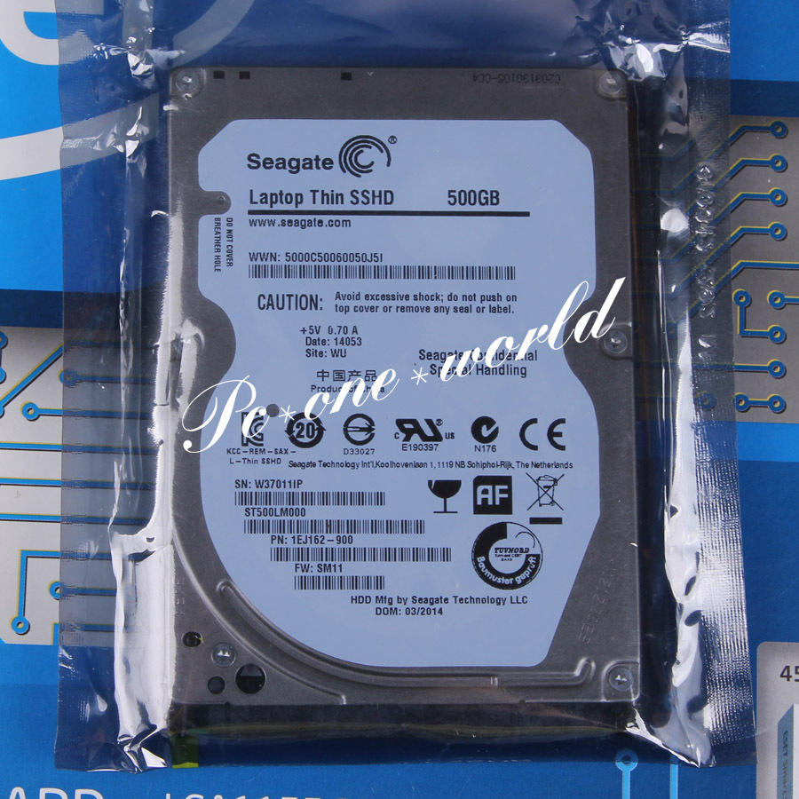 500gb Seagate Laptop Thin SSHD St500lm000 2.5" SATA Hard Drive for sale online eBay